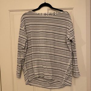 Lululemon striped back in action long sleeve